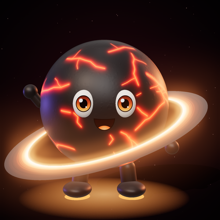 Magmorbit, the lava planet